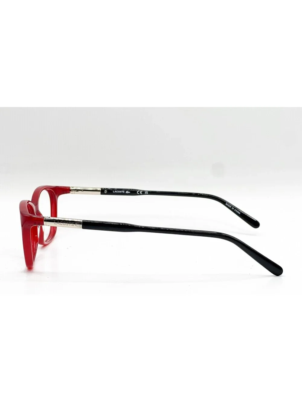 Lacoste L2900 601 Opal Burgundy Rectangle Authentic Eyeglass Frames 55-17